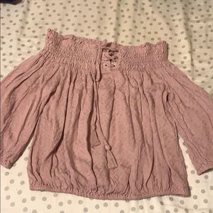 Pink Sleeveless shirt